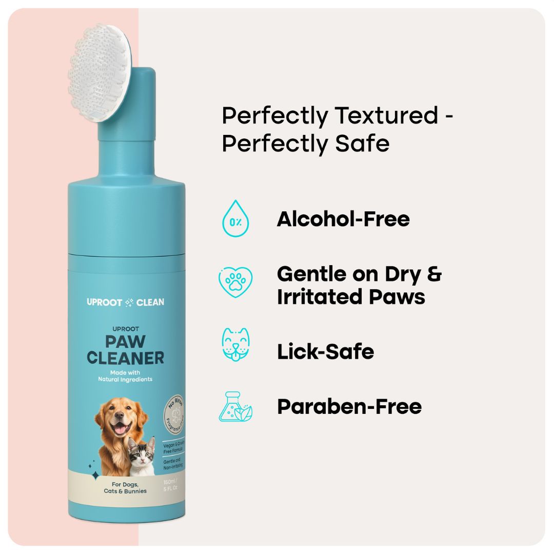 Uproot Paw Cleaner - Rinse-Free Foam Cleanser