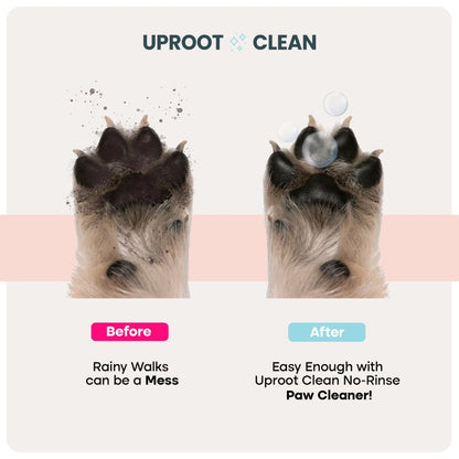 Uproot Paw Cleaner - Rinse-Free Foam Cleanser (150 Uses)