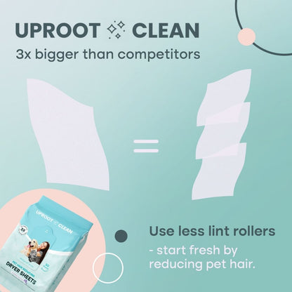 Uproot Dryer Sheets for Pet Owners - Summer Wisteria