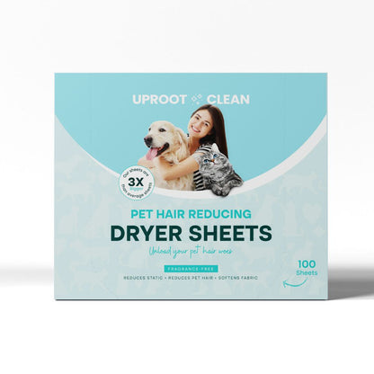 Uproot Pet Hair Reducing Dryer Sheets