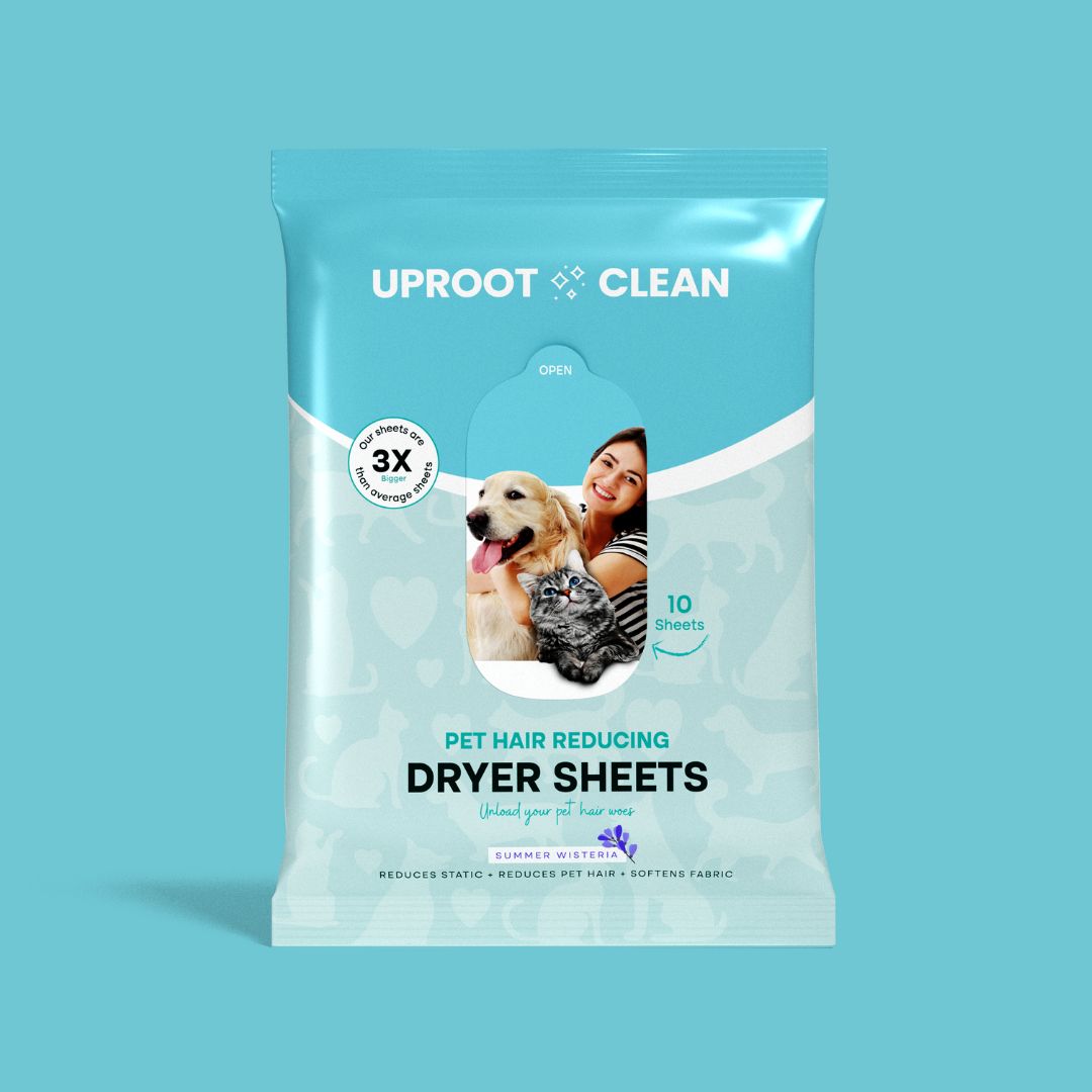 Uproot Pet Hair Reducing Dryer Sheets