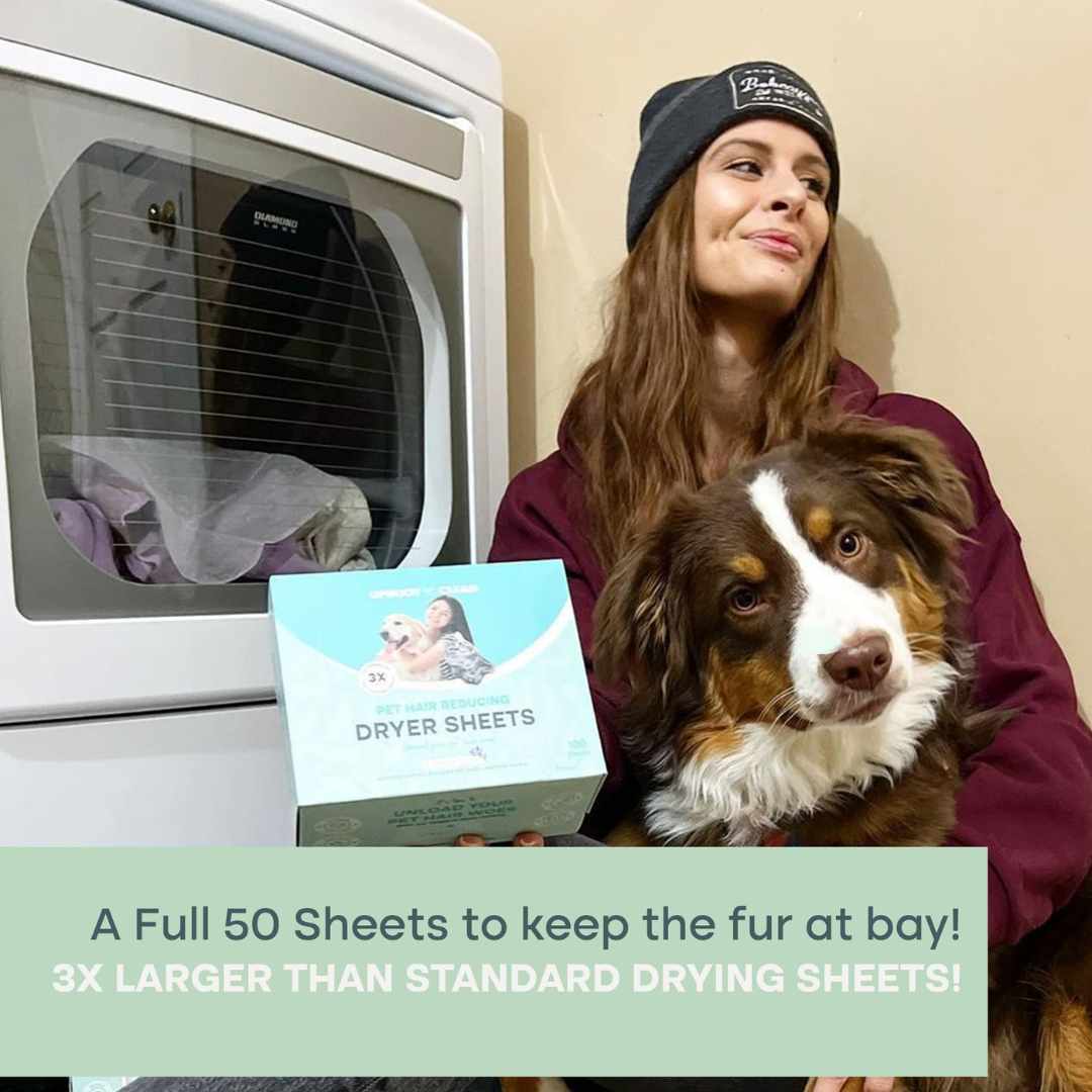 Uproot Pet Hair Reducing Dryer Sheets